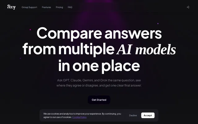 Fixy – Real-time group chat with humans and AI agents (GPT, Claude,..)
