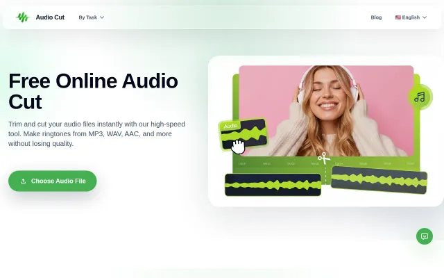 Free Online Audio Cut – Trim MP3, WAV and More