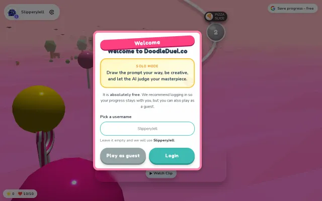 I built DoodleDuel, a free browser drawing game with an AI judge