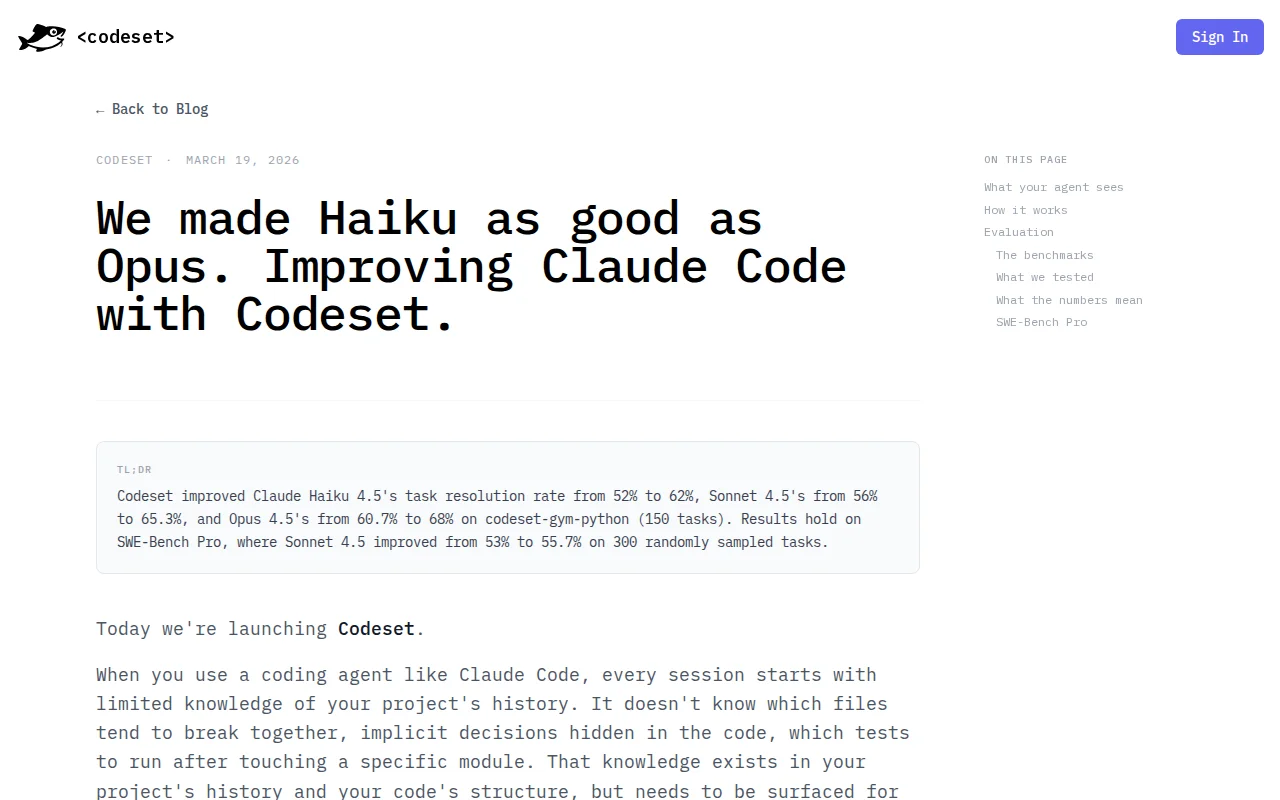 Haiku and Codeset > Raw Opus