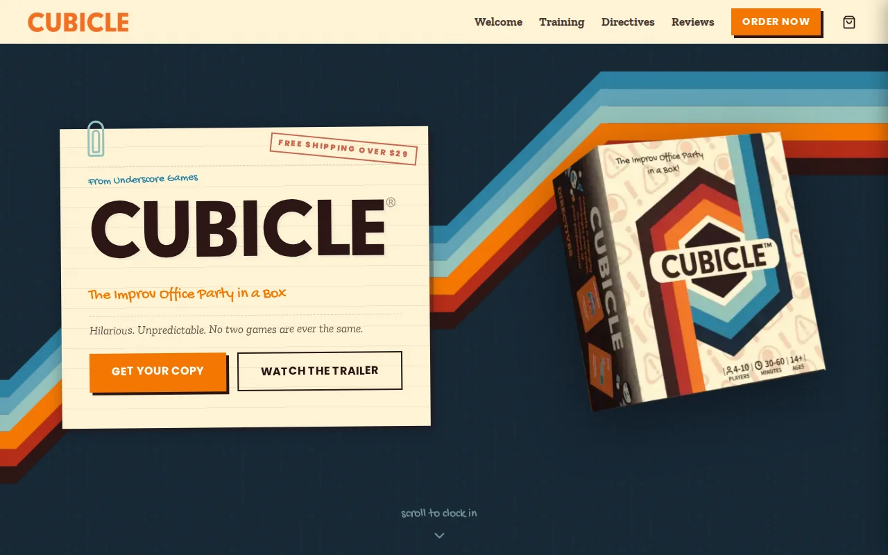 I built a party game that makes fun of corporate culture