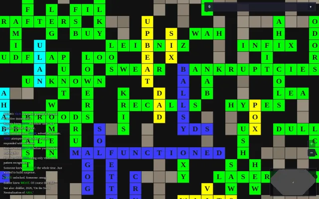 Shared Crossword with 1M Words