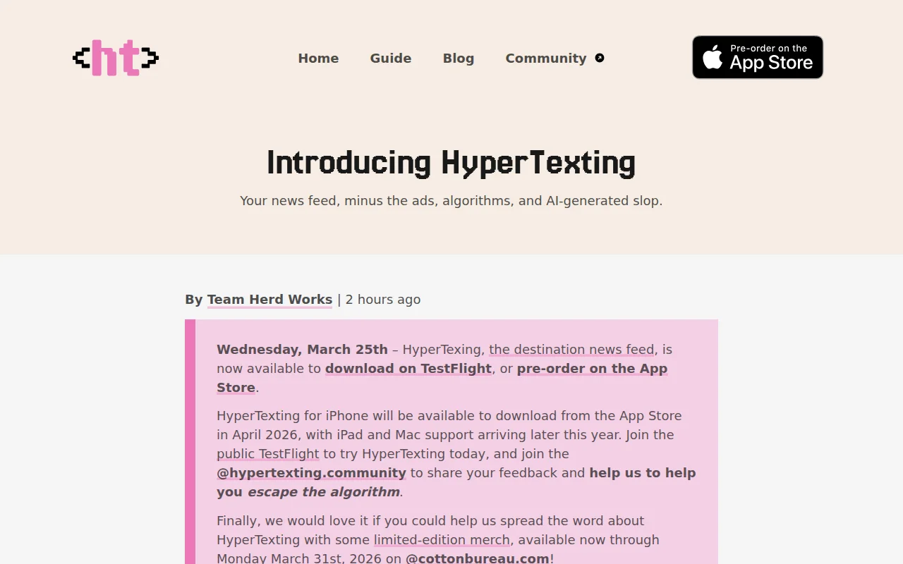 I build a free feed reader that reimagines what is possible with RSS