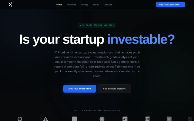 Upload your pitch deck, get investor feedback