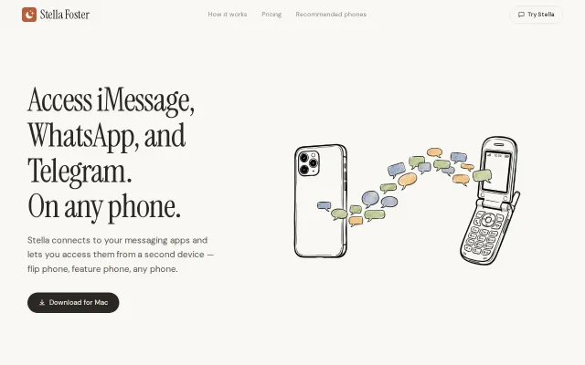 Stella Foster – iMessage on Any Phone