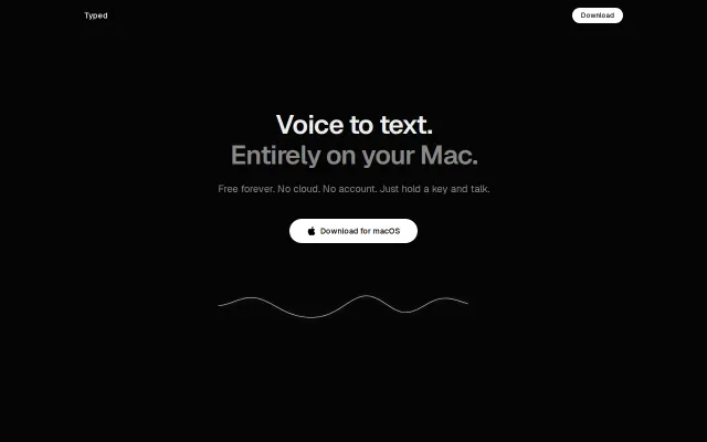 Local-first dictation for macOS – Parakeet TDT, zero cloud calls