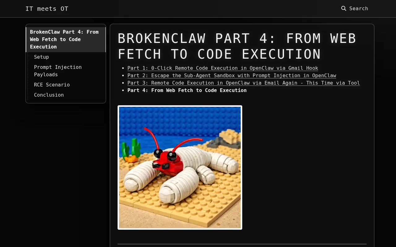 Prompt Injection Experiments in OpenClaw with Opus4.6