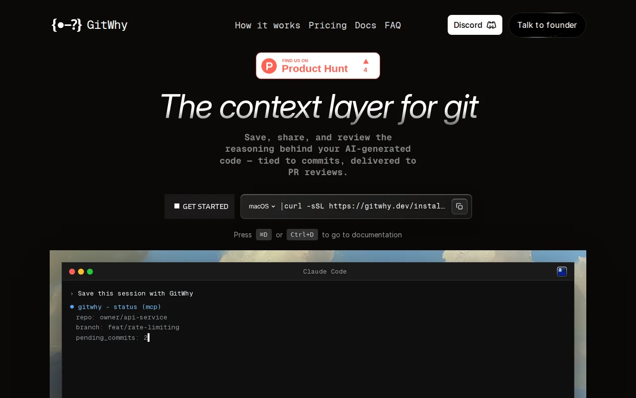 I built a Git extension to capture AI-code context and tied to commits
