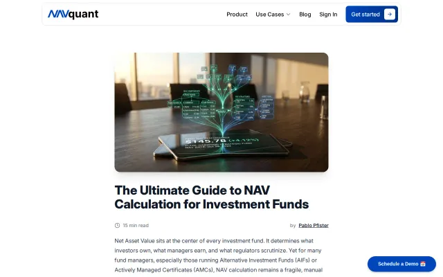 Deep dive into how NAV calculation is done