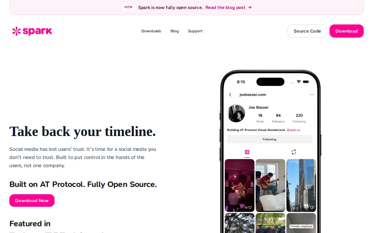Open Source TikTok Alternative on AT Protocol