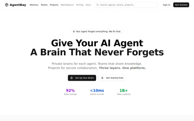 We built a hippocampus for AI agents, memory that dreams and self heals