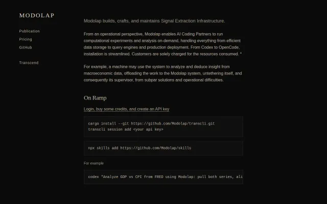 Claude-Native OLAP Environment