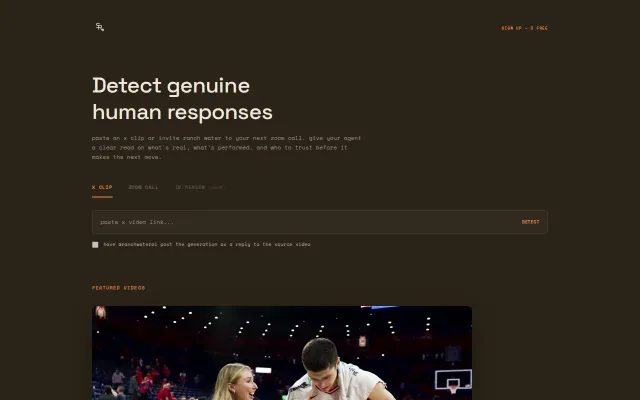 Detect Genuine Human Responses