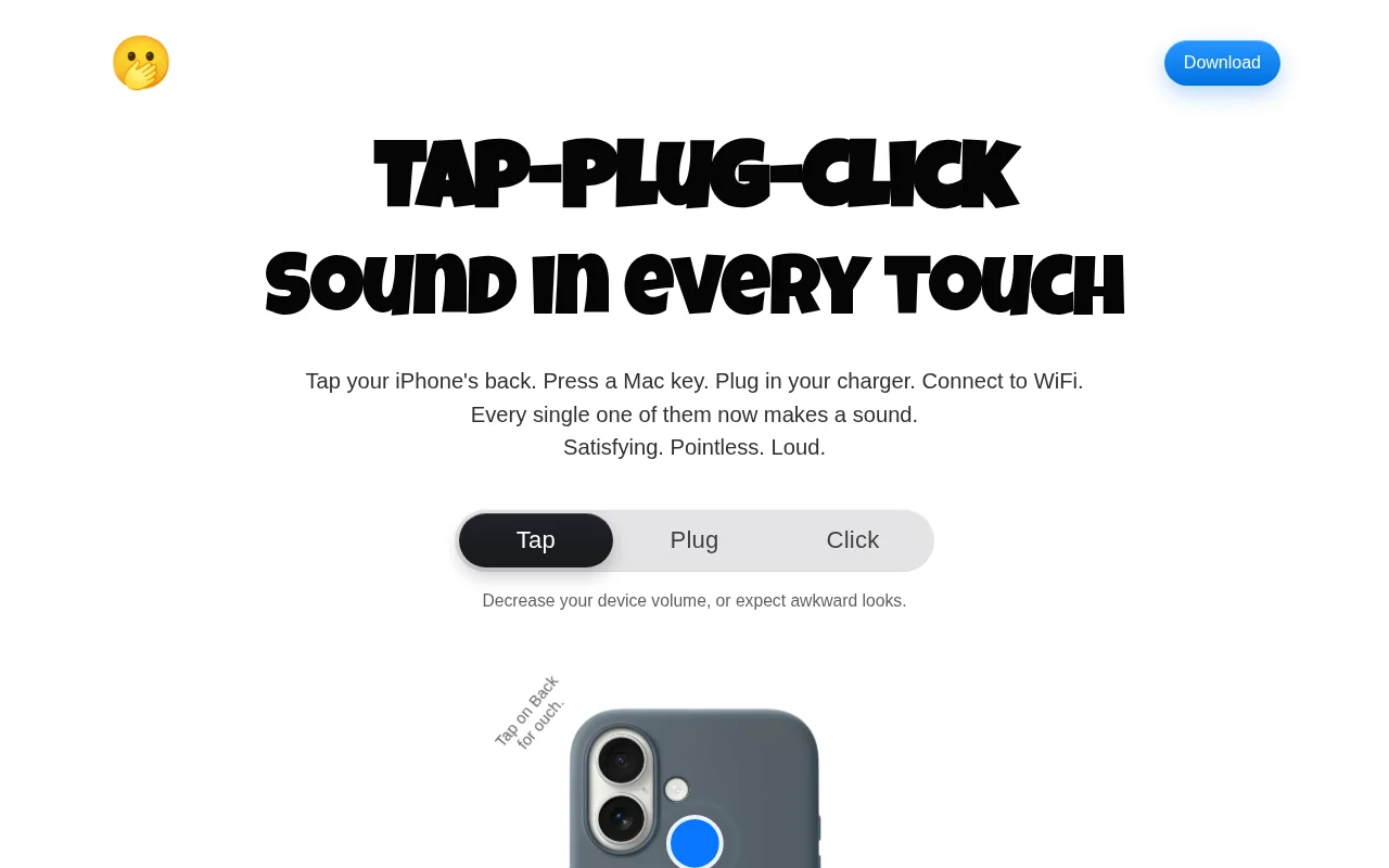 I made an free app that moans when you tap your iPhone, iPad, or Mac
