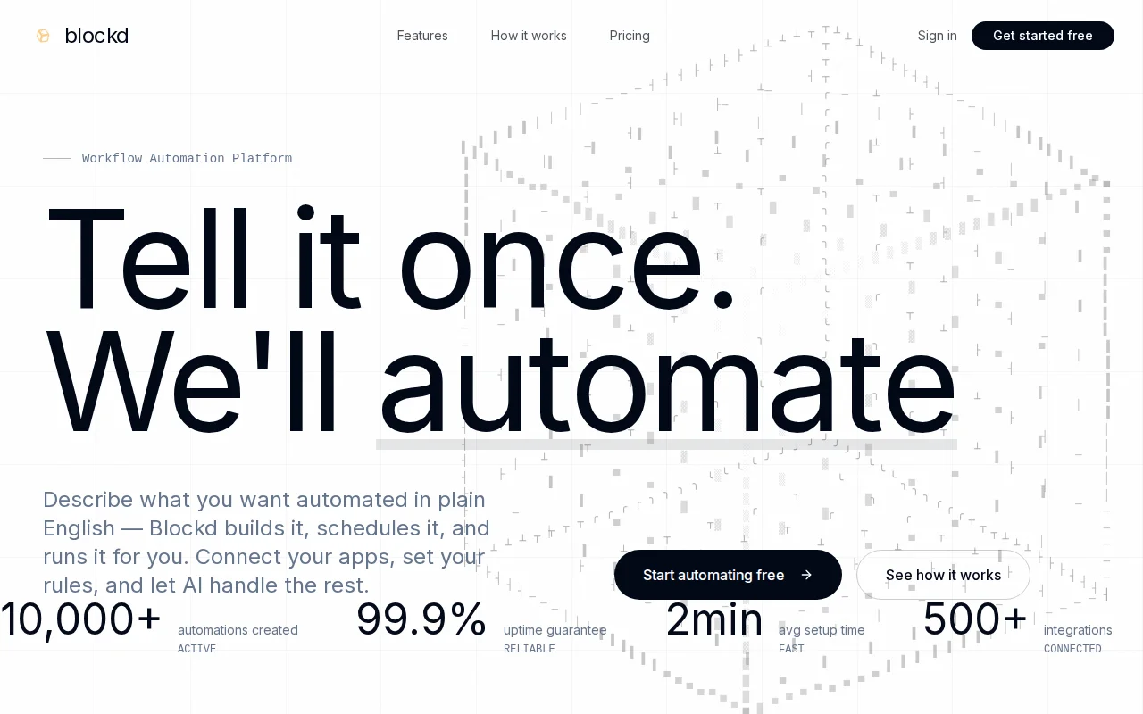 blockd – my attempt at un-noding workflow automation platforms