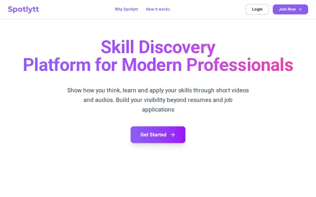 Spotlytt, Market your soft+technical skills to Hiring Team