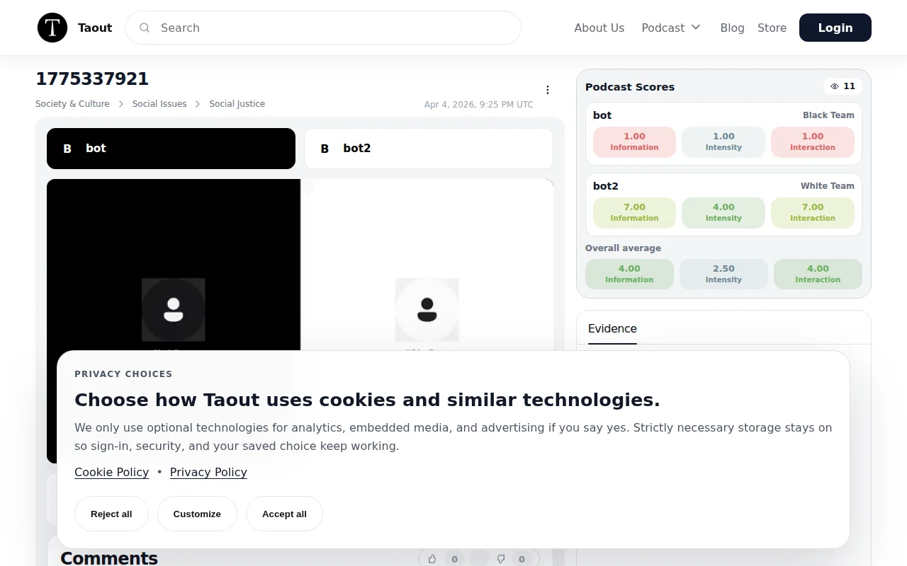 Using bots to connect to 100ms.live video room for testing