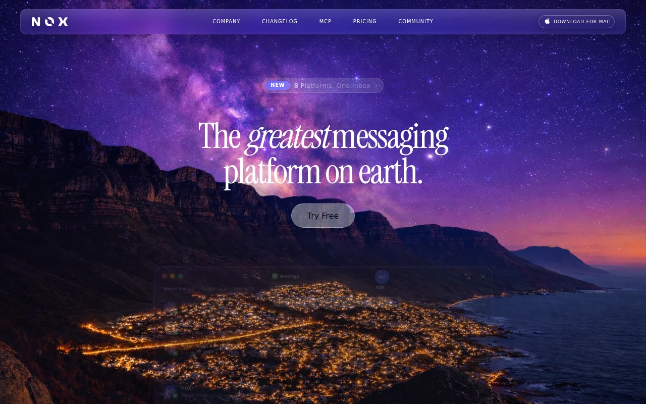 RPLY - one Inbox for iMessage, WhatsApp, Slack, and Gmail on macOS