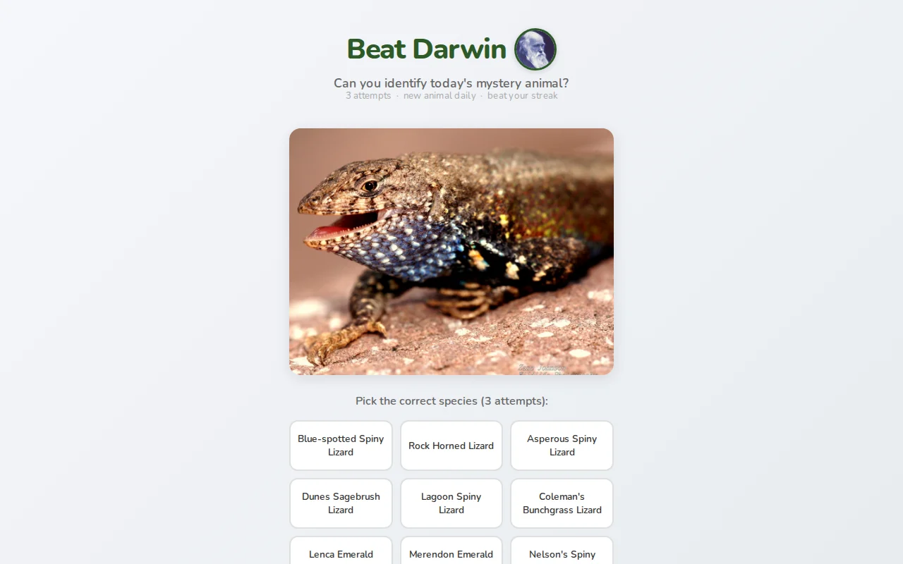 Beat Darwin
