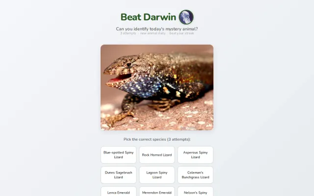 Beat Darwin