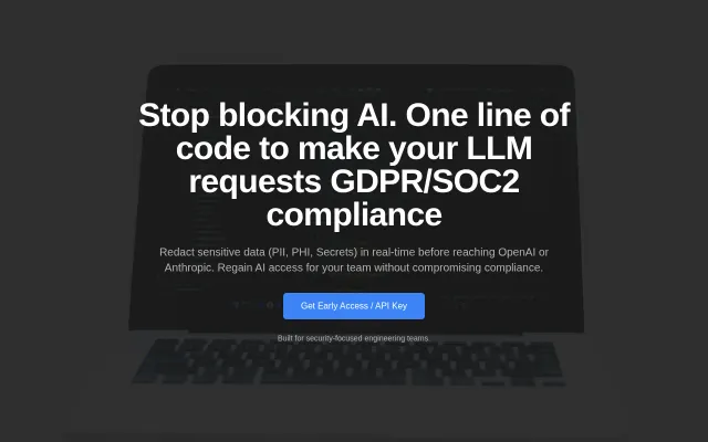 A proxy to hide PII information from LLM requests