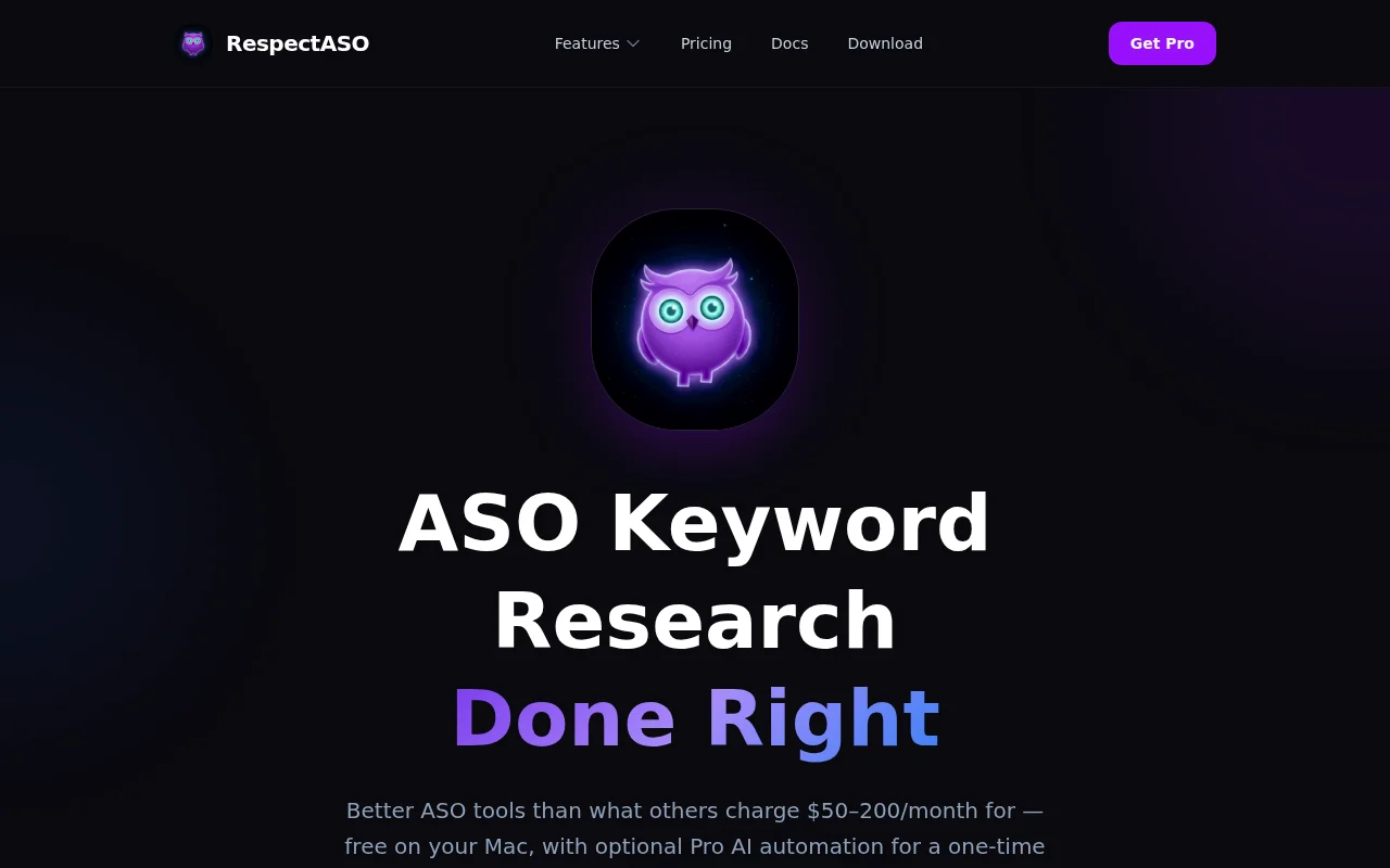 Developed a solution to automate ASO keyword research
