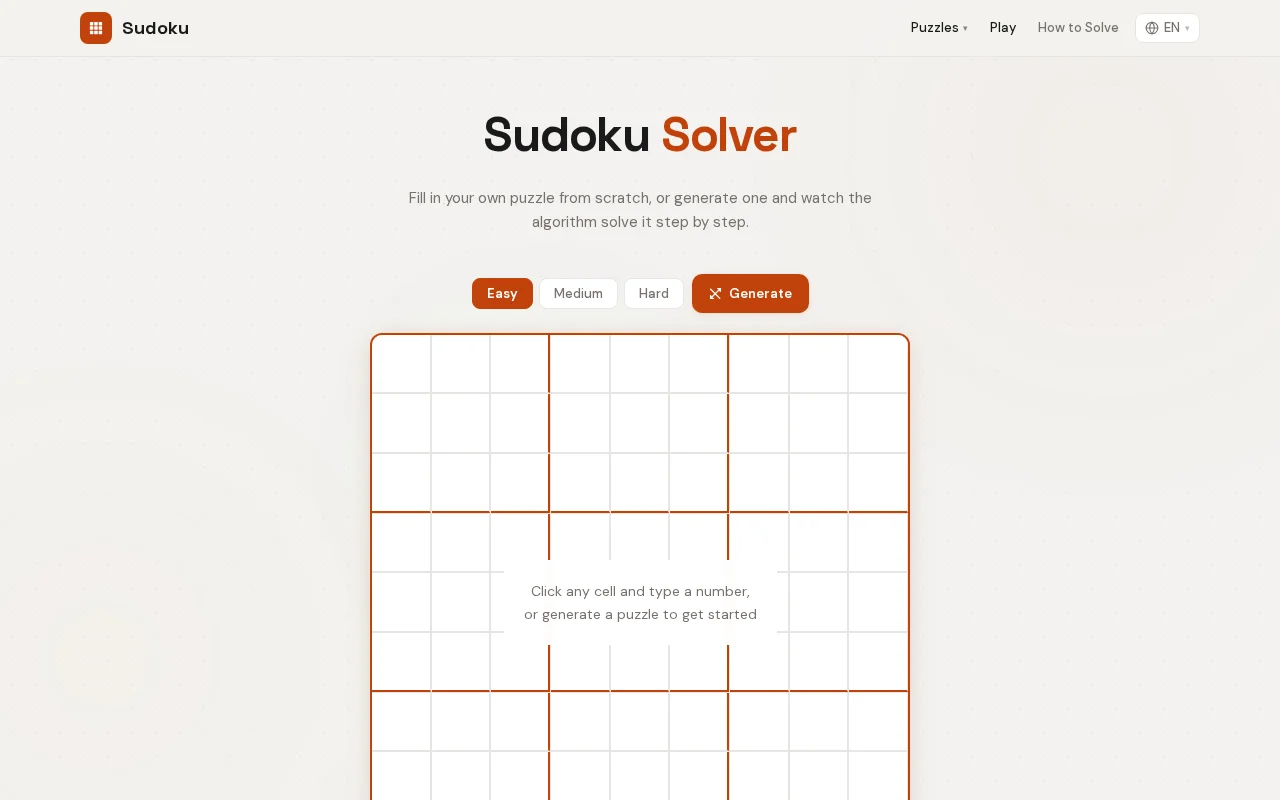 Sudoku Solver