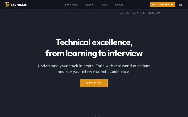 SharpSkill – We built the future of AI coding interviews
