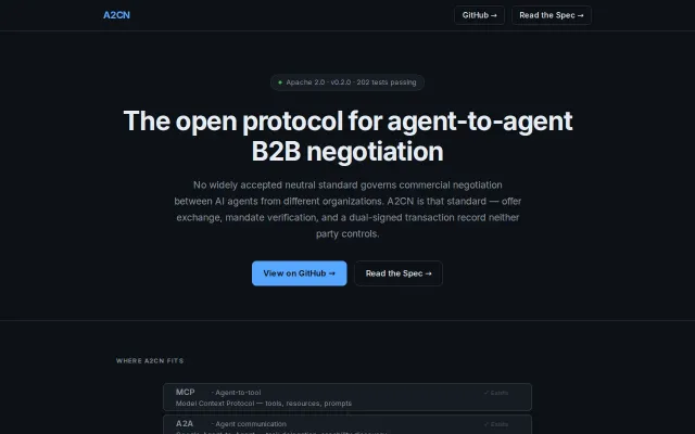 I built an open protocol for Agent-to-agent commercial negotiation