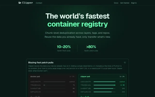 Clipper – The World's Fastest Container Registry