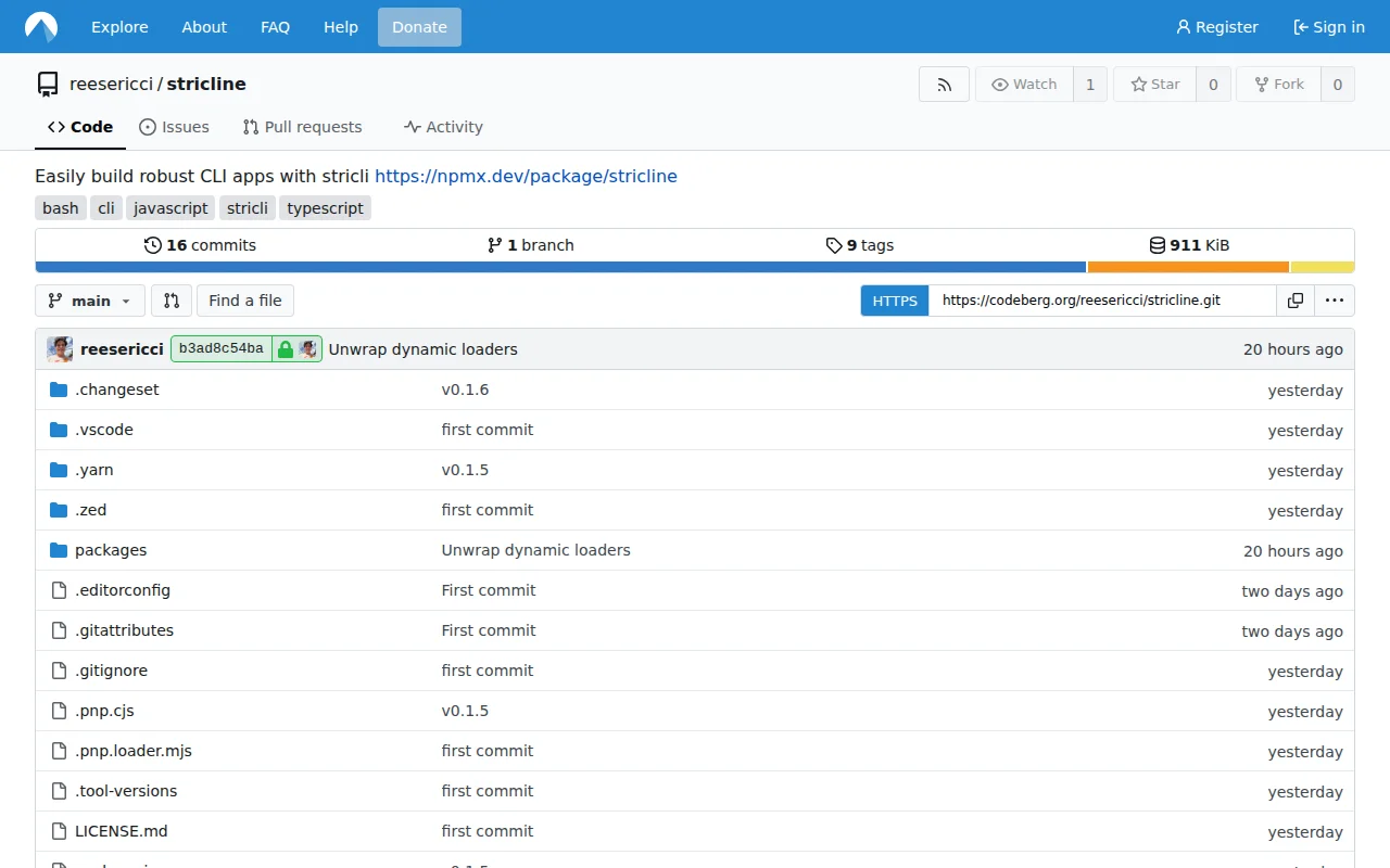 Stricline: A meta-framework to easily build robust CLI apps w/stricli