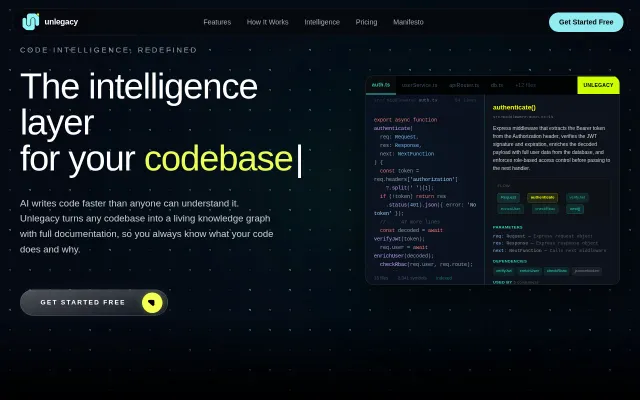 Unlegacy – document everything, from COBOL to AI generated code