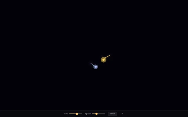 Gravity Garden, an Interactive Simulator