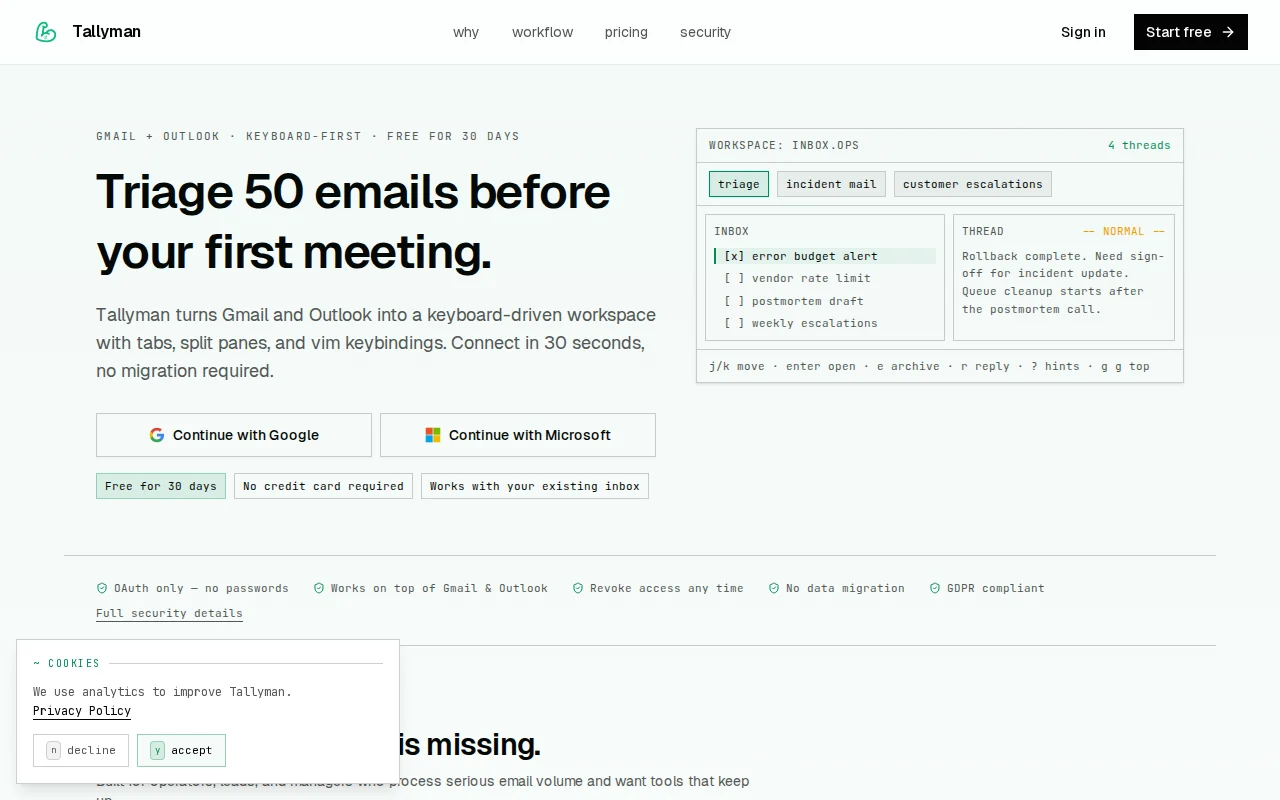 I missed my terminal so I rebuilt email