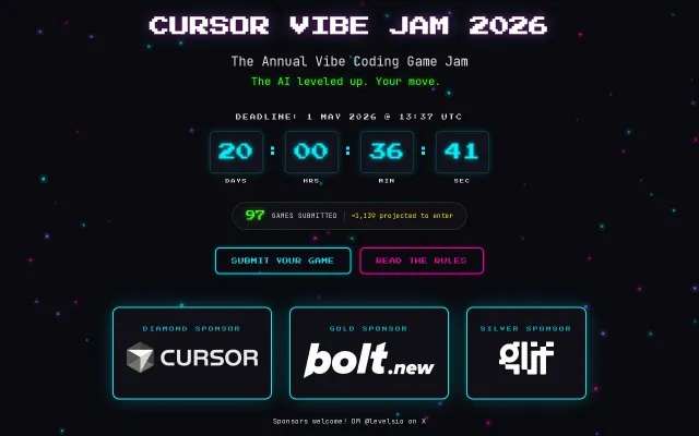 I'm organizing a vibe coding game dev competition