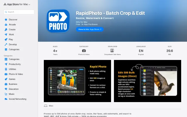 Editing 2000 photos made me build a macOS bulk photo editor