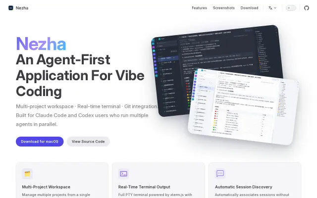 NeZha – An Open-Source Agentic Development Environment (ADE)