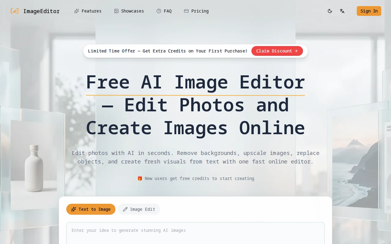 Yet another AI image ediotr and generator