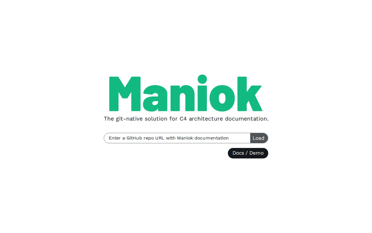 Git-native solution for documenting software architecture