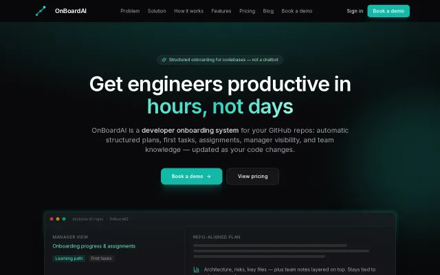 Automate onboard developer to your codebase 20x faster