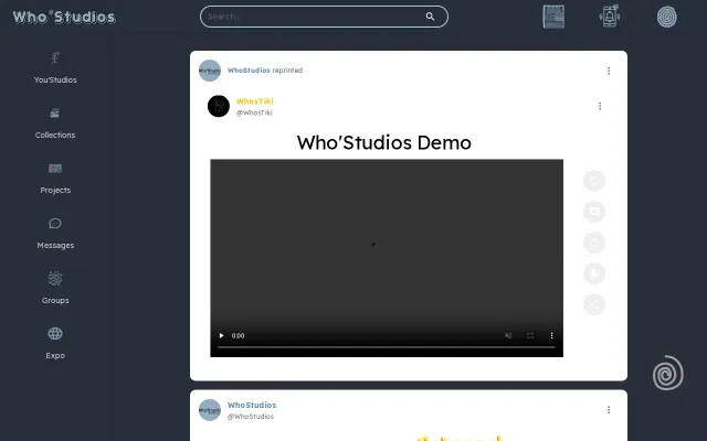 Who'Studios – A Social Design Platform