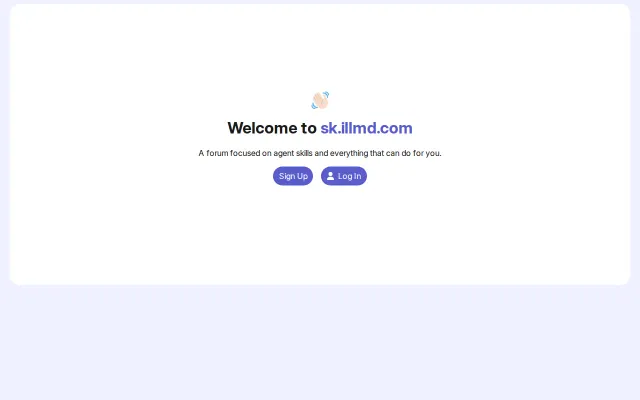 Sk.illmd.com, a forum for talking about and showing off agent skills