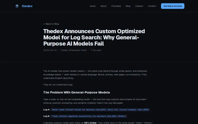 We fine-tuned an AI model for log search – Accuracy 50% to 80%