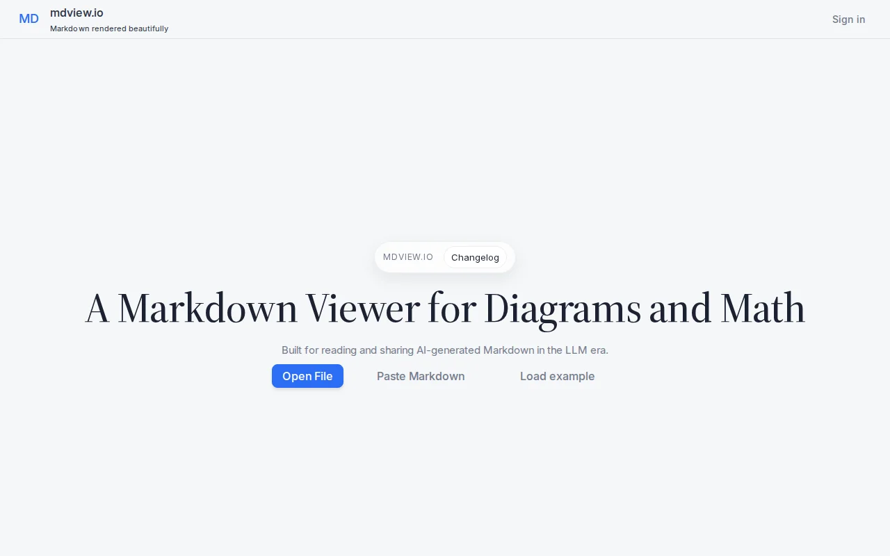 Mdview.io – online md viewer with responsive tables