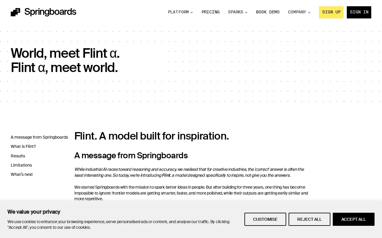 Flint – A 30B model fine-tuned for less repetition