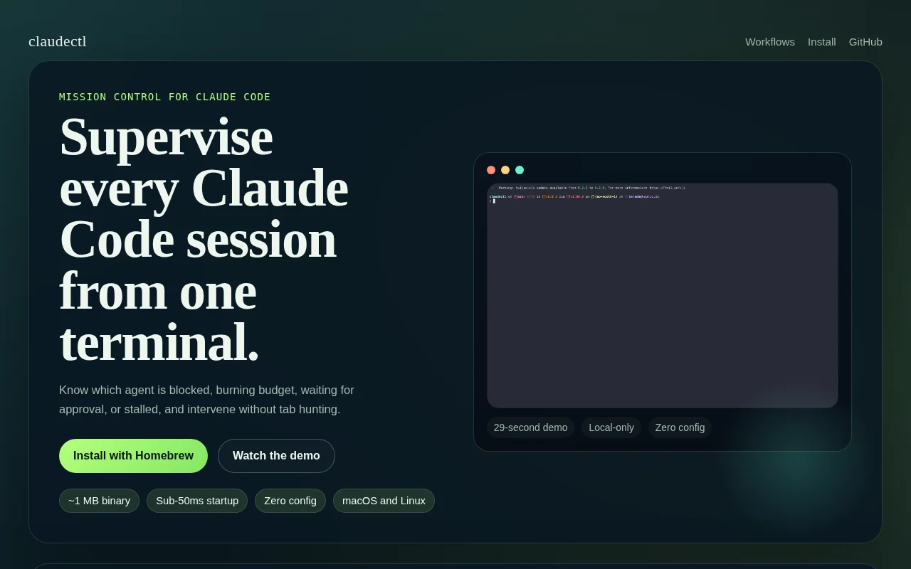Claudectl-local LLM brain that learns to auto-pilot ClaudeCode sessions
