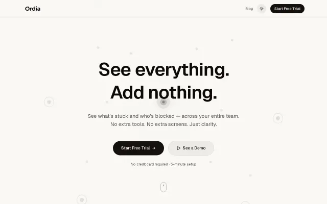 Ordia – standup from GitHub and Jira, no human input