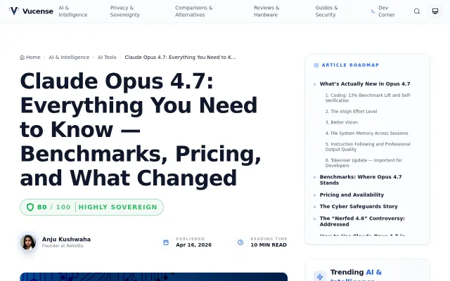 Claude Opus 4.7: Everything You Need to Know