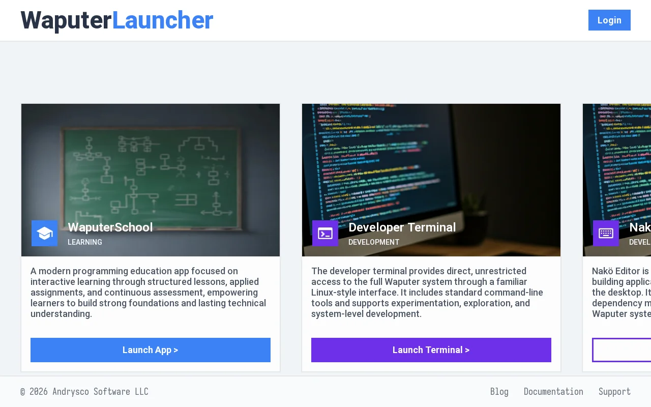 Waputer – The WebAssembly Computer
