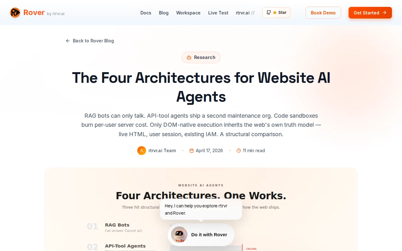 AI agents should browse your site, not call your API
